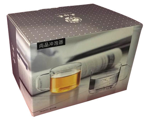 吴裕泰玻璃小品对杯 商品图1