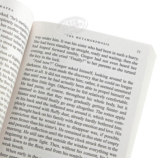【中商原版】[英文原版世界经典名著]The Metamorphosis变形记 弗朗茨卡夫卡 商品图3