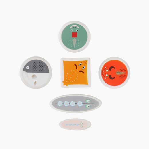 故宫文具海错图橡皮组合国风创意学生办公儿童礼物博物君文创 商品图4