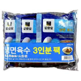 올가푸드 물냉면육수 3인분팩330g*3