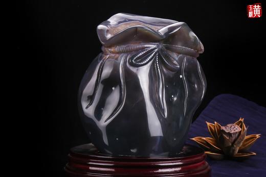 [ 丰财聚宝 ]  天然玛瑙聚宝盆水晶洞摆件 商品图0