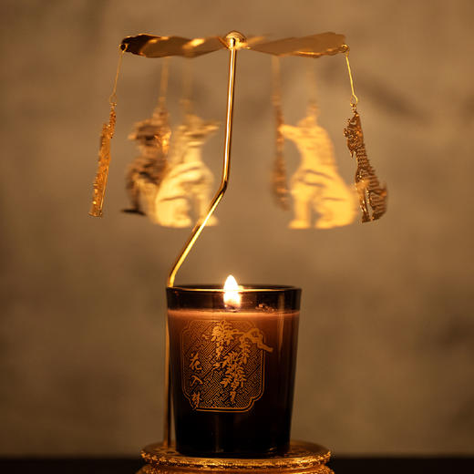 【故宫·香薰】瑞兽戏宫烛香薰蜡烛走马灯套装生日创意礼物 商品图2