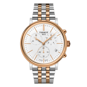 Tissot 天梭卡森系列钢带石英男表T122.417.22.011.00