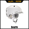 BERN 1920 WMS Lenox Satin White/Grey Trim w/ Grey Liner  M 55-59 商品缩略图0