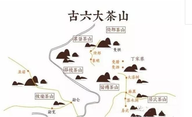 倚邦茶山下面有很多寨子,古树茶都极为优秀,其中倚邦,嶍崆,架布,曼拱