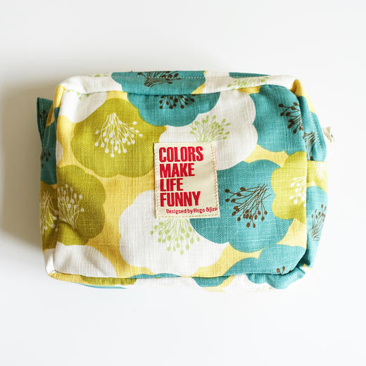 HUGOJIRO化妆包插画温柔的花花 商品图1