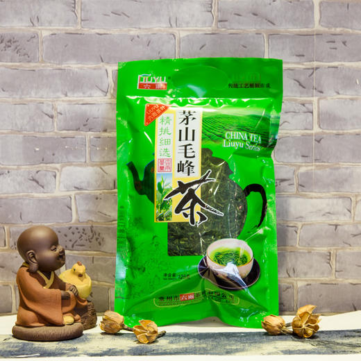 茅山毛峰125g 新茶雨前毛峰炒青绿茶金坛特产翠柏旗枪 商品图0