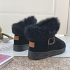 FY-676冬季新款加绒保暖防滑显瘦加厚棉鞋 商品缩略图3