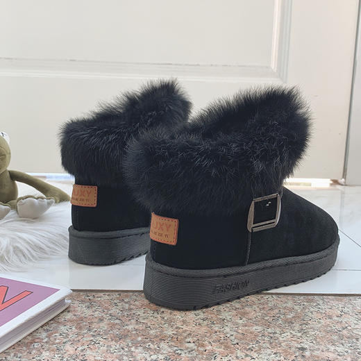 FY-676冬季新款加绒保暖防滑显瘦加厚棉鞋 商品图3