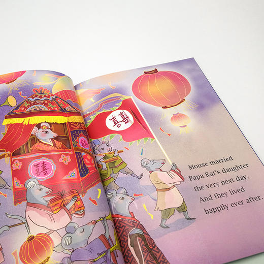 中国好故事之远古时代的动物Animals 英语分级阅读蓝思值420L爱乐奇 鲤鱼跃龙门 老鼠嫁女 神牛下凡 猴子捞月 四条龙 中国古代文化传统故事 商品图3