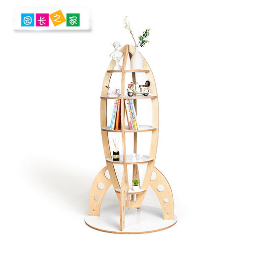 桦木火箭书架 置物架 商品图0