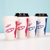 喇叭花一次性纸杯双层加厚压纹瓦楞杯情侣咖啡杯饮料热饮杯50个 商品缩略图3