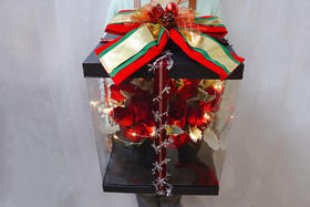 玫瑰蛋糕礼盒，圣诞版