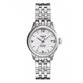Tissot 天梭力洛克系列钢带机械女表T41.1.183.34