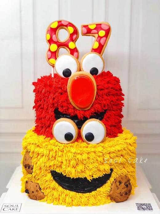 芝麻街蛋糕 商品图3