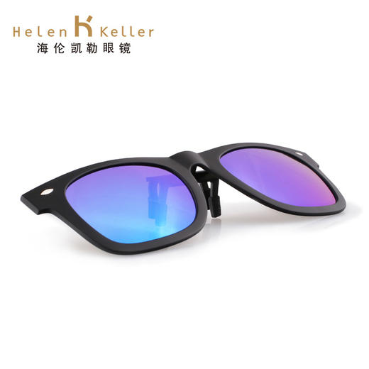 海伦凯勒墨镜夹片偏光驾驶近视太阳镜夹片开车挂片 夜视镜夹片805 商品图4