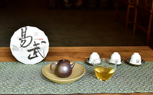 彩农茶｜易武2019秋纯料石磨青饼 商品图6