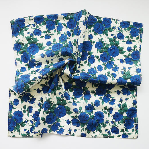 HUJI祤集小方巾LIBERTY英伦玫瑰 商品图1