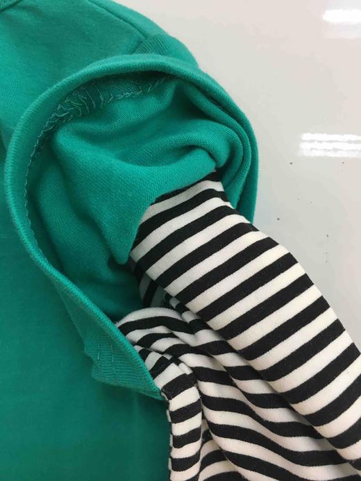 棉果果春秋季男童假两件套头T恤M112140220105 商品图7