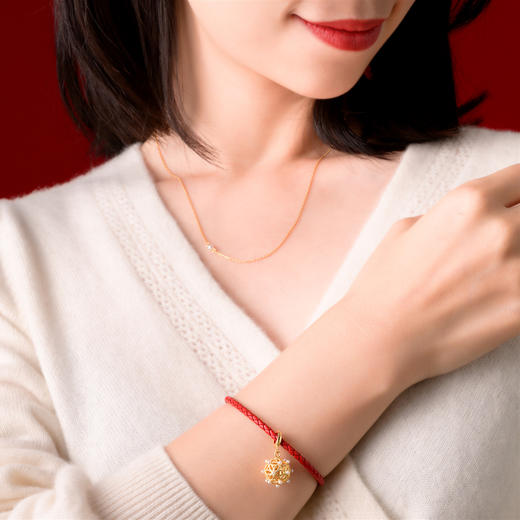 「 绣球 」转运珠项链 商品图4