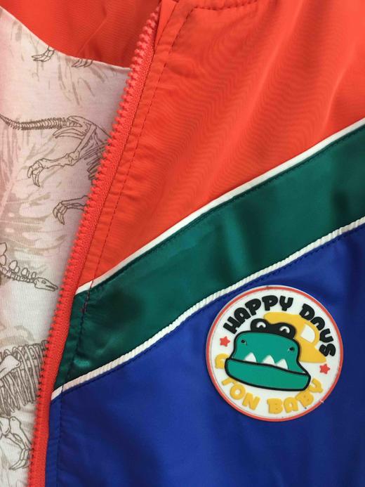 棉果果春秋季男童拼接对开外套M112100320114 商品图9