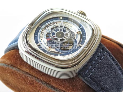 SV 2019年底压轴大作！七个星期五“墨西哥牛仔”M1B/02，原装机芯，316精钢。男士腕表，自动机械机芯，密底，皮表带 商品图4