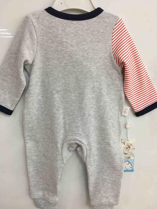 棉果果春秋季男童偏襟连体衣连身衣哈衣M112720220119 商品图6