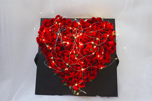 99支心形礼盒，圣诞版 商品图1