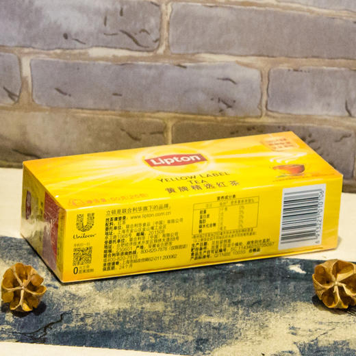 立顿S25黄牌精选红茶50g 独立包装立顿茶包lipton袋装小包 商品图2