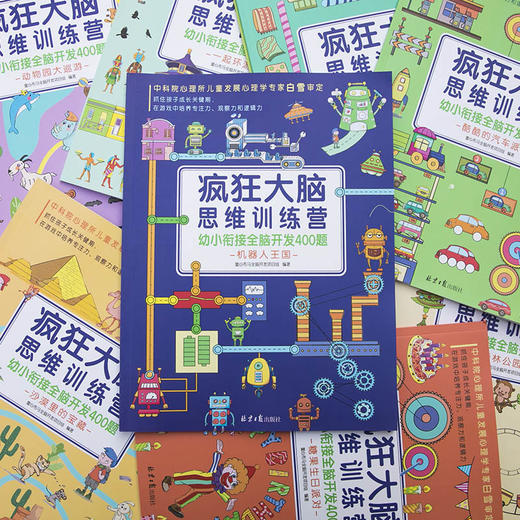 疯狂大脑思维训练营幼小衔接全脑开发400题推荐37岁启蒙认知逻辑思维