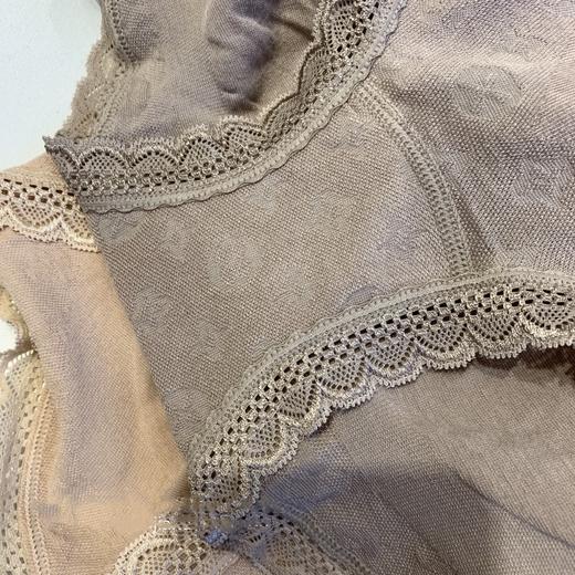 360度无缝一体 可降解兰精莫代尔暗花纹高腰束腹内裤女 【三条包邮+涉及卫生bu退换】 商品图6