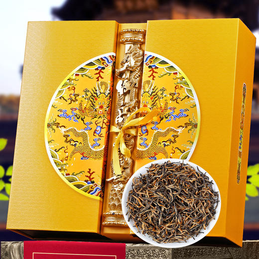 【送茶具】大红袍正山小种金骏眉铁观音龙普洱茶叶小罐红茶饮礼盒装 商品图1