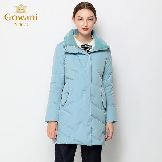 乔万尼羽绒服时尚宽松冬季中长款外套EN4T821 商品图2