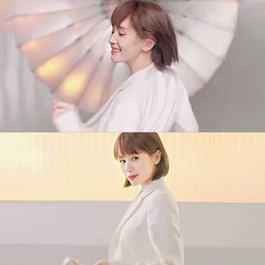 mxq-23492496明星王子文同款小香风白色西装套装