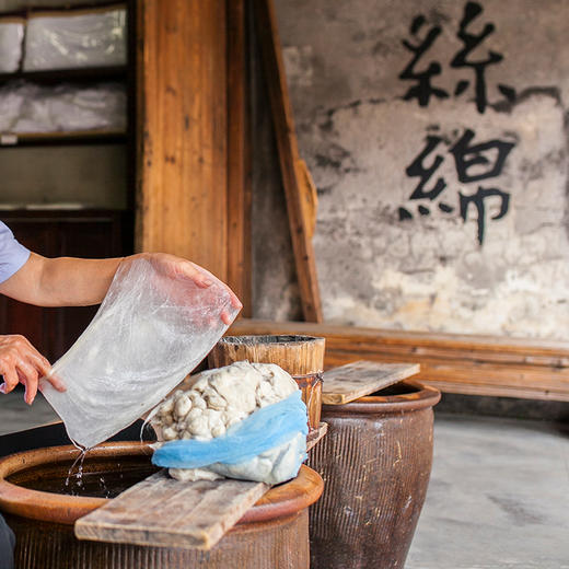 乌镇景区益大丝号桑蚕丝被被芯丝绵被 商品图1