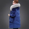 XTH-12558妈妈冬装外套阔太太棉衣洋气50岁中年女装金丝绒羽绒棉 商品缩略图1