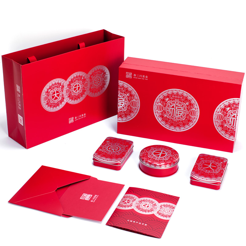 【独有千秋】2019年 大团圆·古树茶 三款百年古树茶组合