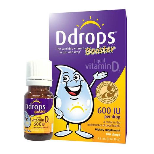 美国Ddrops婴幼儿维生素D3剂100滴 紫色款 2.8ml 商品图0