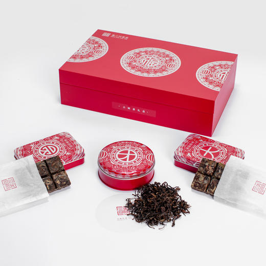【独有千秋】2019年 大团圆·古树茶 三款百年古树茶组合 商品图6