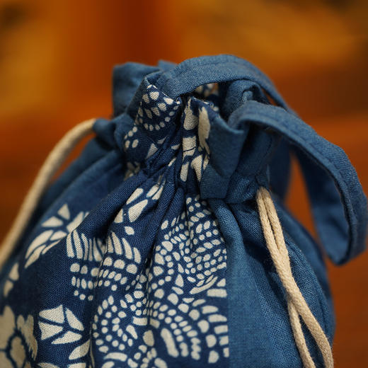 乌镇景区草木染纯棉包零钱包 商品图0