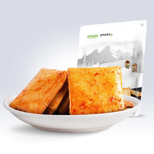 三只松鼠老爹鱼豆腐烧烤味180g 商品图2