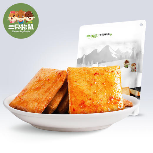 三只松鼠老爹鱼豆腐烧烤味180g 商品图4