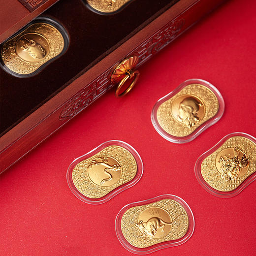 《永恒金》十二生肖礼盒，用999足金复刻价值千万的画作，中国人必藏之 商品图2