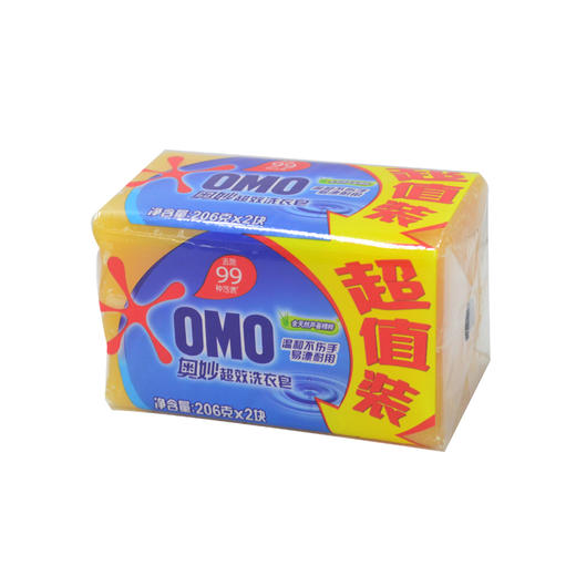 奥妙超效洗衣皂超值装206g*2 商品图0