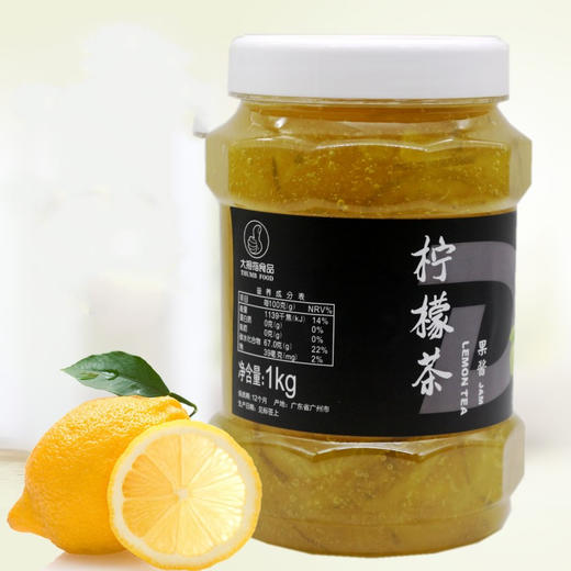 大拇指 柠檬 花果茶 （茶浆）1kg*20瓶/件 商品图0