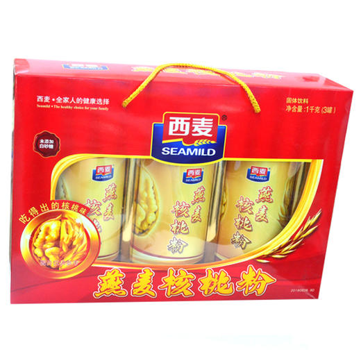 西麦燕麦核桃粉礼盒1000g 商品图0
