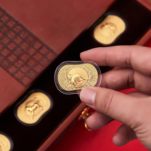 《永恒金》十二生肖礼盒，用999足金复刻价值千万的画作，中国人必藏之 商品图6