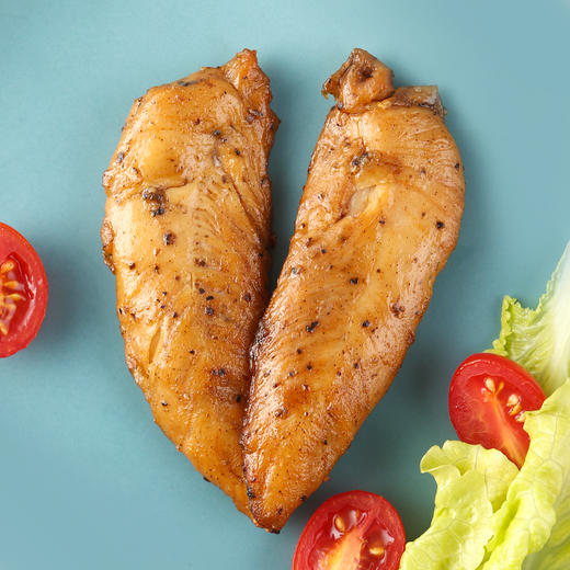 鸡胸肉 轻食健身食品开袋即食 出口备案级鸡小胸 100g/袋