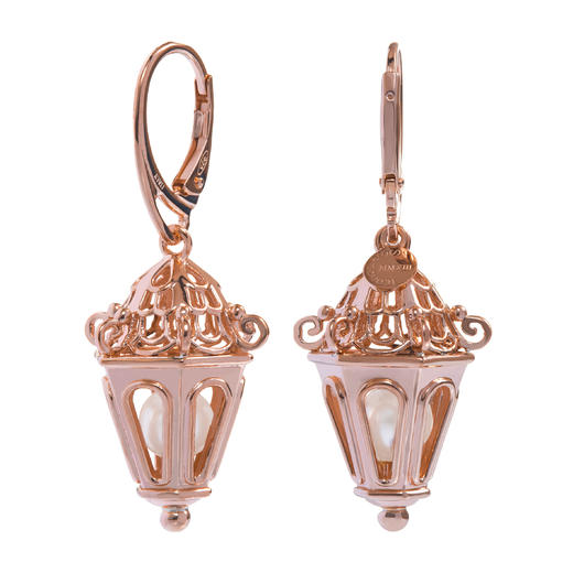 北京仓｜ICONOCLASS-Luci-女王灯 耳环（玫瑰金色）［意大利设计师］ 商品图0
