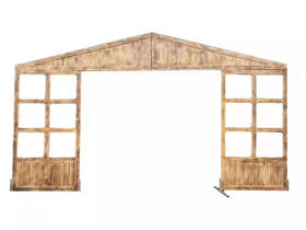 户外背景门【运费自理】